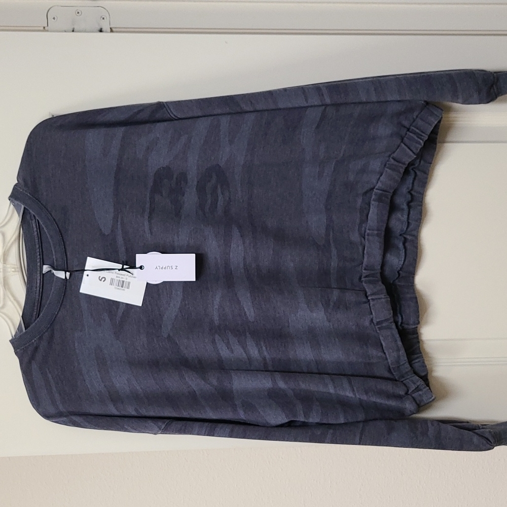 Small Camo Pullover by Z Supply